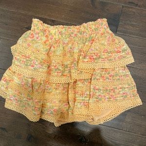 TIERED MINI SKIRT